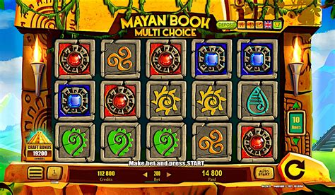 Play Mayan Book Multi Chocie slot